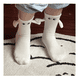 thumbnail image 4 of Calcetines Con Manitas Y Ojos Magneticos Para Pareja 2 Par blanco, 4 of 5