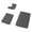 A, variant on Tkrady 3 Pieces Memory Foam Bath Mat Sets, For Bathroom Rugs Toilet Mats Soft Comfortable Water Absorption Machine Washable