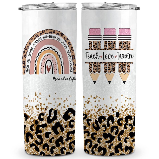 Vaso TEEBIM Teacher Appreciation, 600 ml, acero inoxidable