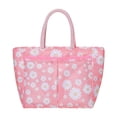 thumbnail image 1 of Injueey Bolsa térmica para almuerzo OxfordCloth, lista para picnic, cálida y fría con estilo, gran capacidad integrada para más Mostrada rosa Margarita, 1 of 6