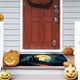 thumbnail image 5 of Oioii Halloween Backdrop for Photography Horror Moon Night Pumpkin Background Party Decorations Foot Mat Entrance Mat(15.75x23.62in), 5 of 6