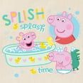 thumbnail image 2 of CafePress - Peppa Pig: Splish Splash - Unisex Canvas Tote Bag, Beige, 1-Piece, 2 of 7