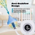 thumbnail image 7 of ‘SnotMax’ Nasal Aspirator - Advanced Hospital Grade 10X Suction - Rechargeable Nose Sucker Electric Snot Booger Cleaner for Newborn Infant Toddler Kids & Adults, 7 of 7