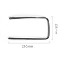 thumbnail image 5 of Anillo embellecedor para portavasos de automóvil plateado Caja de consola Caja de almacenamiento Tira de galvanoplastia para 2009-2013, 5 of 5
