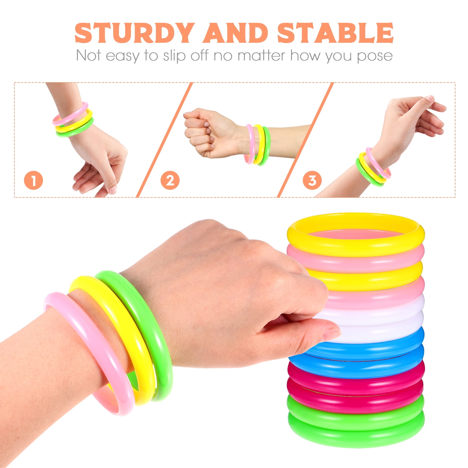 Bulk-buy Customized Wholesale Blended Colour Printed/Embossed/Debossed Logo Silicone  Bracelets price comparison