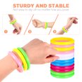 thumbnail image 4 of WASHWEPE Plastic Bangle Bracelets for Women Travel 12Pcs 3In Wide, 4 of 7