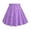 Purple, variant on Bmisegm Back to School Supplies for Girls High Waist A Line Skater Skirt with Elastic Waist for Retro Daily Wear Girls Skirts 5-6 Years
