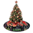 thumbnail image 4 of Falda para árbol de Navidad de Joker, suave y divertida, collar para árbol de Navidad, decoración navideña de granja de 30 pulgadas, 4 of 4