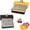 1pc Black+1pc Yellow, variant on USB Sticky Note Pad | Note Holder and Templates, Creative Desk Organizer with Pen Holder, Fun Novelty Gift for Tech Lovers (1/2 Pcs)