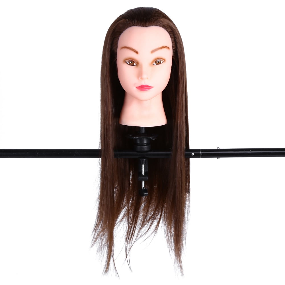 Yosoo Hairdressing Training Mannequin Head with Clamp Holder, 100