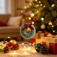 thumbnail image 6 of WDOBM Christmas Decorative Bows, Christmas Tree Ornaments Car Wreaths Bows Bells Small Flower, Christmas Tree Bow, Christmas Wreath Bows for Home Decor Indoor, 6 of 6