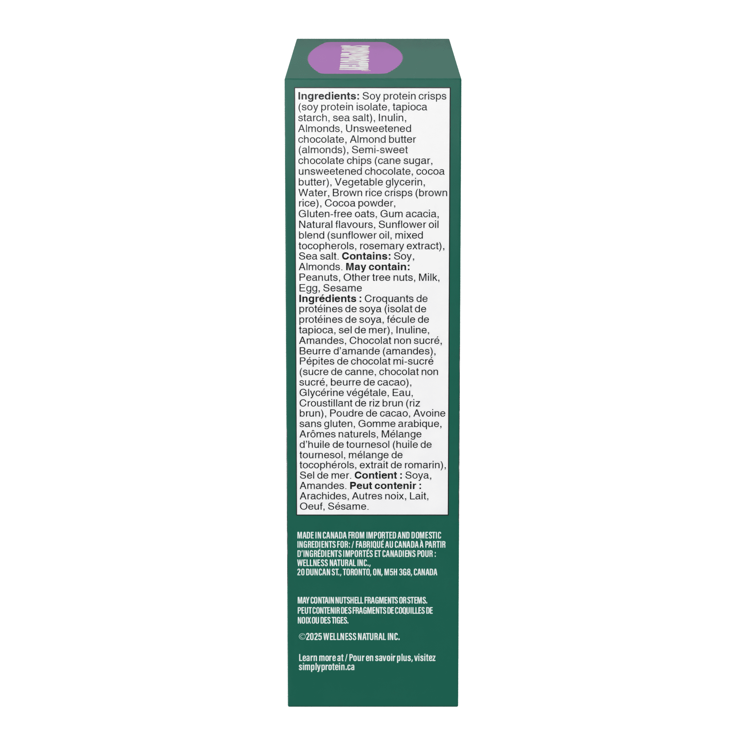 SimplyProtein Dark Chocolate Almond Snack Bars