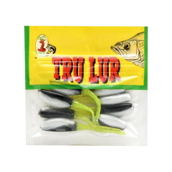 Creme 2" Crappie Shad Lure, Smoke Shad