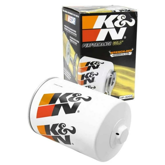 K&N Premium Oil Filter: Designed to Protect your Engine: Fits Select 2015-2018 NISSAN (Titan XD), HP-3005