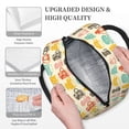 thumbnail image 5 of Haiem Vintage Cup Printed Lunch Bag Women, Lunch Box Lunch Bag for Women, Small Leakproof Cute Lunch Tote Large Capacity Reusable Insulated Cooler Lunch Container, 5 of 6