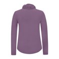 thumbnail image 4 of Aueoeo Mask UPF 50+ Sun Protection Tops For Women Lightweight Performance Long Sleeve Shirt For Fishing Running, 4 of 6