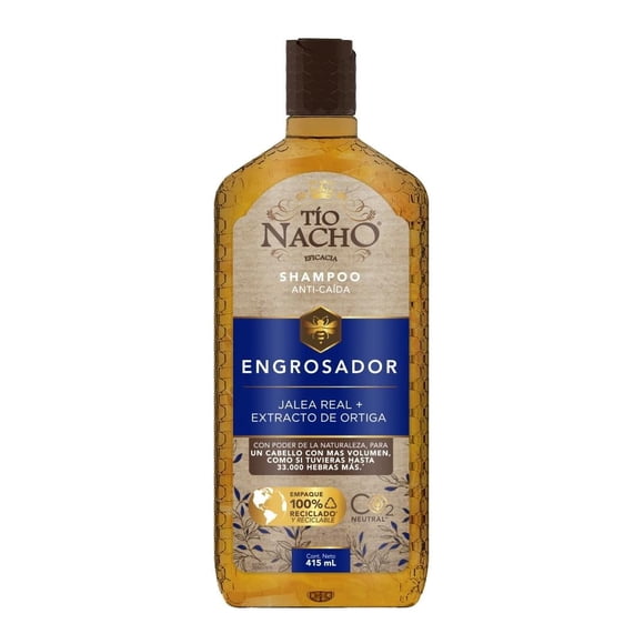 Shampoo Tío Nacho anti-caída engrosador 415 ml