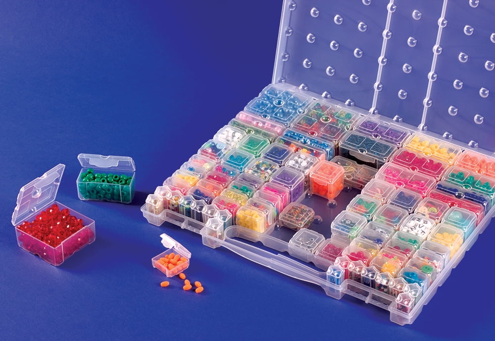 DotBox Large Set 95 pcs from Cottage Mills. 94 Storage Boxes in a Carrying Case. It’s the Ultimate Small Item Storage System. Perfect for Bead, Jewelry, Craft and Small Part Storage.