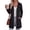 01 Black, variant on Hoodies for Women Full Zip up Jacket with Pocket Casual Tunic Sweatshirts