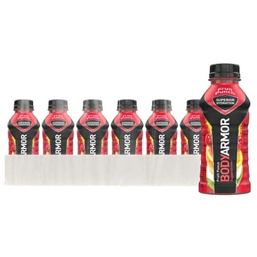 BODYARMOR Sports Drink Fruit Punch, 12 fl oz, 18 Pack