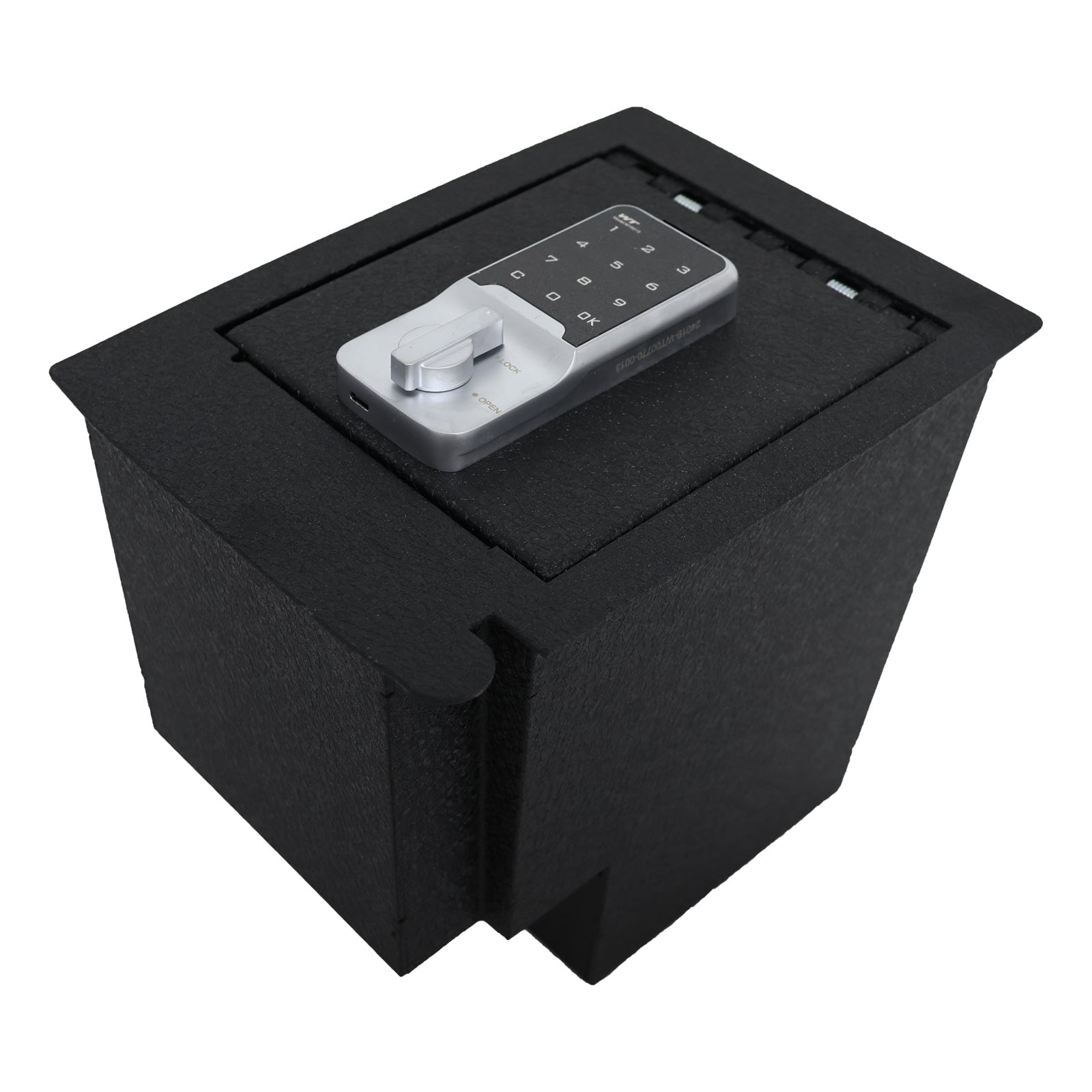 WASAI Center Console Gun Safe Vault Compatible with Toyota 4runner 2010-2024, Premium Console Lock Box, Locking Vault with Electronic Keypad Lock.