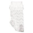 thumbnail image 5 of DHFJKG Women's Floral Lace Boho Maxi Skirt Drop Waist Ruffle Sheer Mesh Cowgirl Vacation Skirt High Low Hem Trendy Skirt, 5 of 5