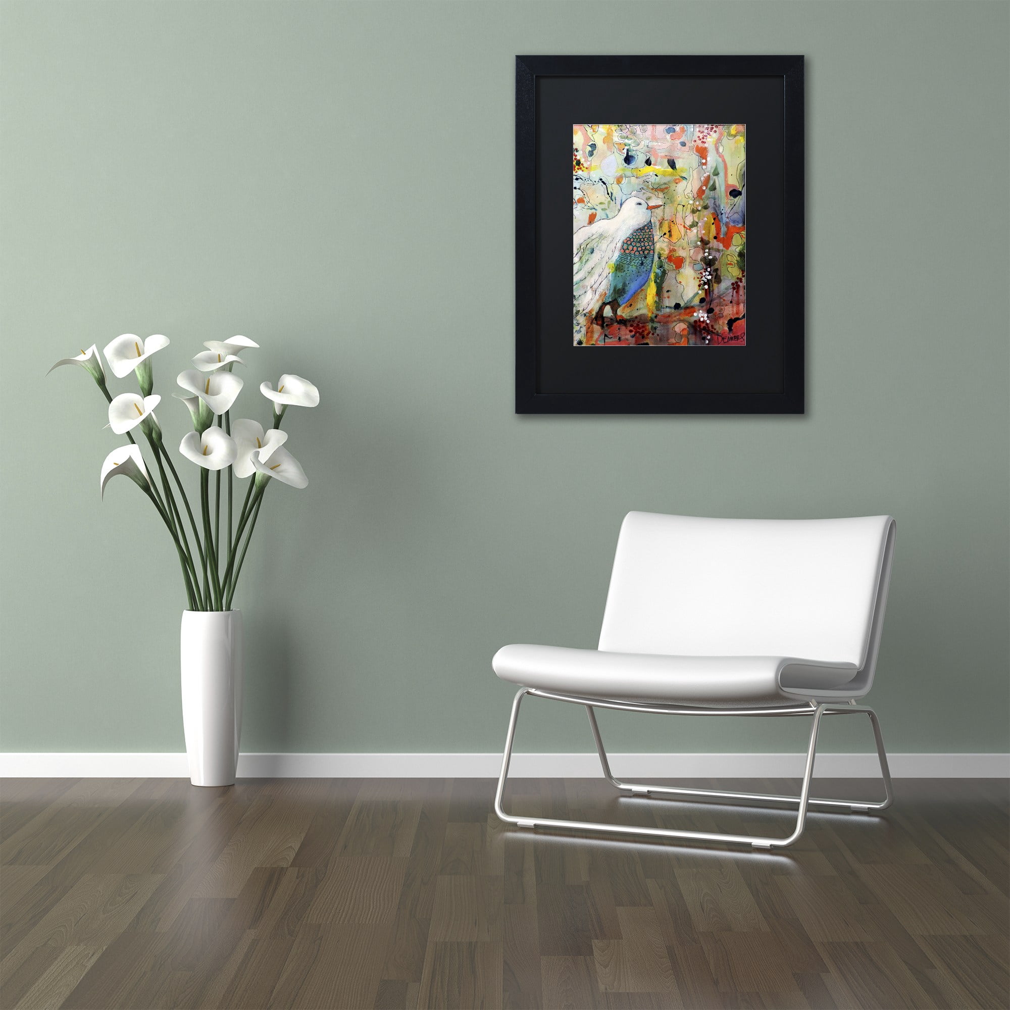 Sylvie Demers Vers Toi Matted Framed Wall Art