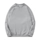 thumbnail image 2 of pstuiky camisetas de manga larga para hombre, Sudadera con capucha de cuello redondo para hombre, color liso, holgada, informal, de manga larga, con cuello redondo Tops casuales para hombres xxl, 2 of 3