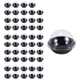 thumbnail image 1 of 50 Pack Clear Plastic Mini Cupcake Container, Individual Packaging Treat Boxes with Dome Lids for Mi, 1 of 5
