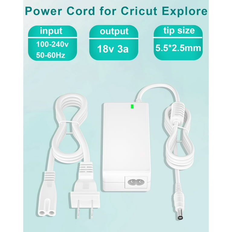E ERSY Cricut Power Cord for Explore Air 2, Maker, Expression
