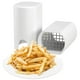 thumbnail image 5 of Fiudx Cortador de Patatas, Cortador de Patatas Fritas, Cortador de Verduras Fácil de Limpiar, Base Antideslizante, Uso Seguro, Papas Fritas Caseras, Versátil para Cocina o Restaurante, Blanco, Tamaño, 5 of 6