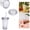E001- Clear, variant on Clear Reusable Cups with Lids, Plastic Cups with Lids and Straws, 16Oz Plastic Tumbler, Double Wall Build, Daily Smoothie Serving, Transparent, 1 Pc