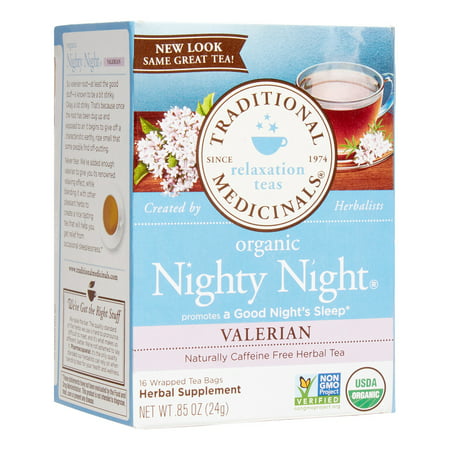 TRADITIONAL MEDICINAL NIGHTY NIGHT VALERIAN (Best Valerian Root Tea)