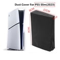 thumbnail image 3 of Dust Cover For PS5 Slim Console, Anti-Scratch Waterproof Protective Case Dust Sleeve For PS5 Slim Disc&Digital Console, 3 of 10
