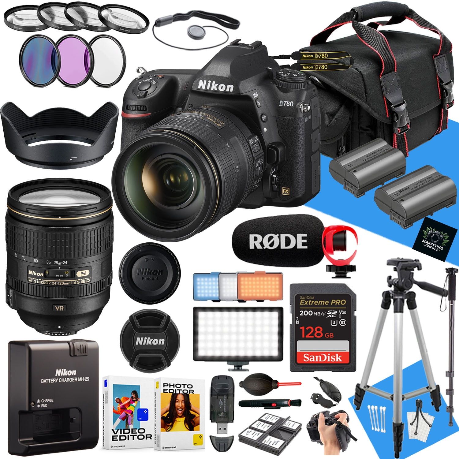 Time Lapse Camera Nikon D850 DSLR Camera Bundle 24