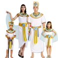 thumbnail image 4 of Disfraz de Halloween para adulto, faraón egipcio, emperatriz, rey, príncipe, disfraz de cosplay, túnica de Arabia Saudita, 4 of 4