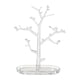 thumbnail image 2 of Soporte colgante moderno con base desmontable, ideal para pendientes, collares y colgantes. Claro, 2 of 9