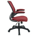 thumbnail image 3 of Modway Veer Mesh Office Chair in Red, 3 of 8