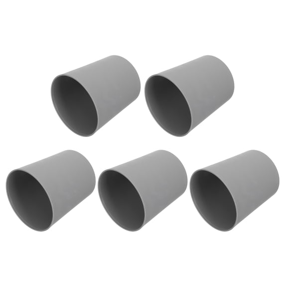 unbranded 5 Pcs Straight Flower Pot Potting Plant Covers Succulent Planters Plants Grey