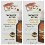 2 Pack- Palmer's Coconut Oil Luminous Hydration Facial Oil, 1 Fl Oz