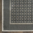 thumbnail image 4 of Nourison Nordic 4' x 6' Black Taupe Modern Indoor Rug, 4 of 8