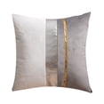 thumbnail image 1 of Funda de almohada con costura de terciopelo, funda de almohada para sofá, almohada para cintura, funda de cojín simple a la moda, 1 of 5