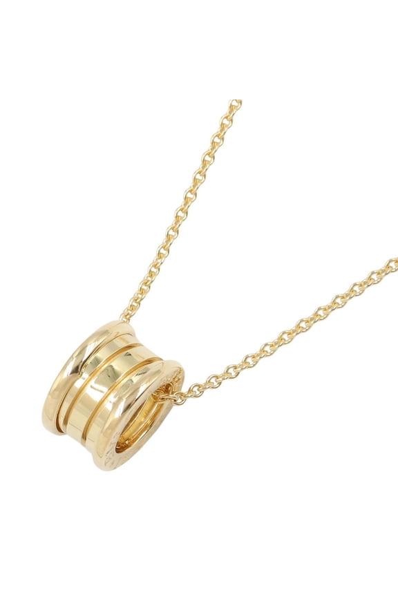 Pre-Owned Bvlgari Bulgari B-zero1 Necklace, 18K (Yellow Gold), Women's, Gold Tone, Item Number...