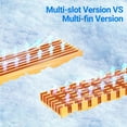 thumbnail image 4 of M.2 SSD Heatsink Aluminum Cooler Multi-version NVMe Radiator with Thermal Pad, Dust Paper for PS5/PC/Laptop M2 2280 SSD 3mm Slot Red, 4 of 6