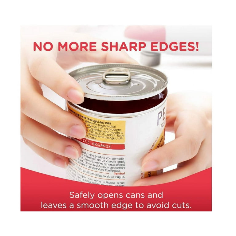 The Best One Touch Can Opener - Open Cans with A Simple Push of Button, Auto Stop | Kitchen Mama, Teal