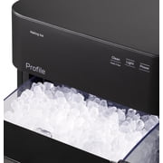 GE Appliances Profile Nugget Ice Maker, Carbon Black