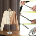 thumbnail image 4 of Yesbay T Shirt Display Stand Adjustable Height Vendors Dress Shop Shirt Rack Shoulder Stand Clothes Display Hanger Garment Coat Retail Holder, 4 of 6