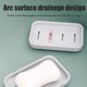 thumbnail image 3 of Drenaje Jaboneras De Doble Capa Estuches De Jabón Para Baño De Cocina Serendint HA043748-01, 3 of 6