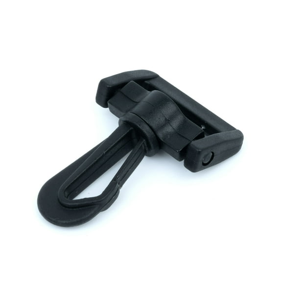 25 - Country Brook Design® 1 inch Plastic Universal Swivel Hook Snap