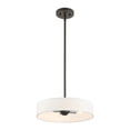 thumbnail image 5 of Livex Lighting Black with Brushed Nickel Accents Pendant 46923-04, 5 of 8